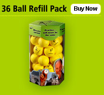 Point 3 Practice Balls - 36 Ball Pack